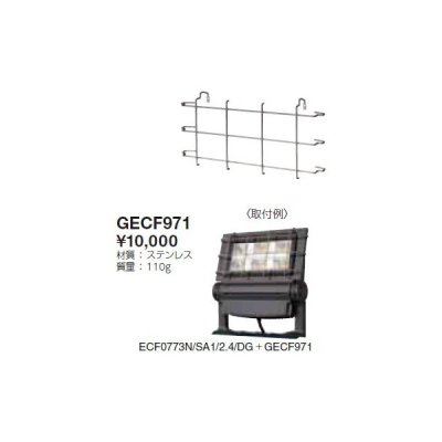 画像1: 岩崎電気　ガード　GECF971